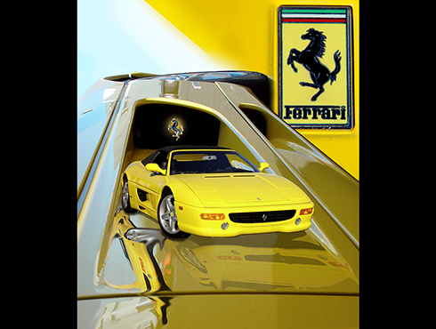 David Dory,Ferrari Spyder,image